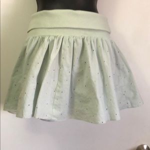 Elastic waist mini skirt small